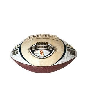 2004 National Champions Limited Edition Collectors USC Trojans FS Logo Football
